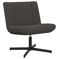 Gecheer Modern Swivel Chair - Luxurious Sheep Leather, 360° Rotation, Elegant Design Model42007337