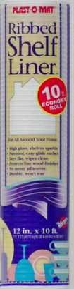 Warp's Plast-O-Mat 10 ft. L x 12 in. W White Non Adhesive Ribbed Shelf Liner