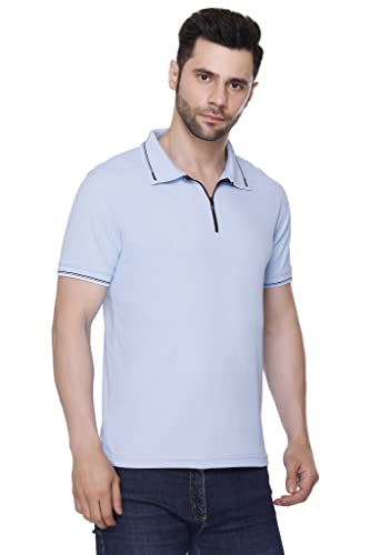 Image of Colors & Blends - Men's Activewear Zipper Polo