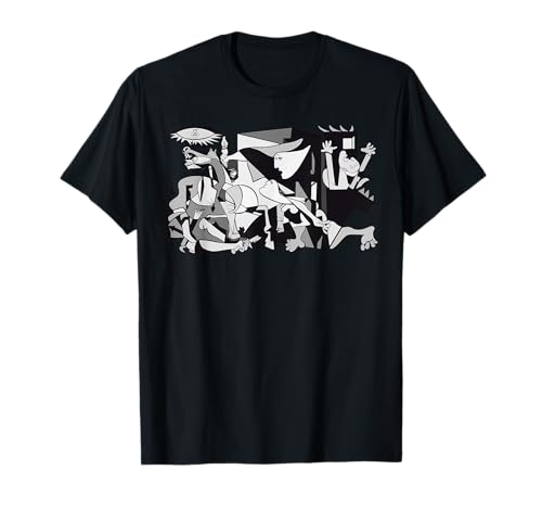 Greatest Masterpieces Painters Camiseta De Arte Guernica Obra De Arte Unisex Adulto S Black