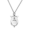 Avaner Pocket Watch Unique Vintage Owl Pocket Watches Retro Bronze Pendant Necklace Chain Gift for Girls Boys Kids #2