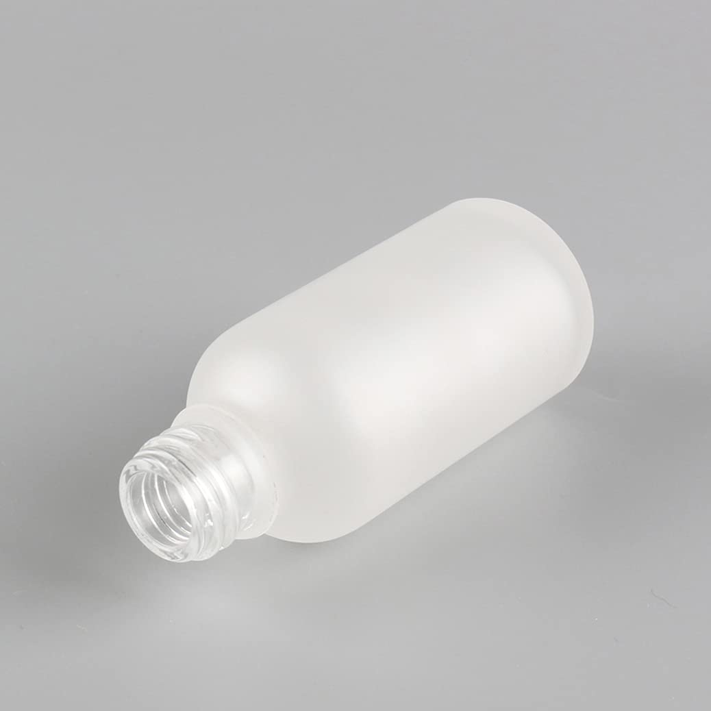 24 Pezzi Trasparente Opaco Bottiglie Contagocce in Vetro 30 ml, Ambra Vuoto Flaconi con Pipetta Contagocce d'argento, per Olio Essenziale, Aromaterapia con Imbuti