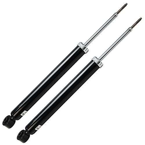 Image of Detroit Axle - 2 Rear Shock Absorbers for 2004-2010 BMW X3 2005 2006 2007 2008 2009 Replacement Shocks Pair Set