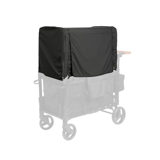 Best netting for umbrella baby strollers Hiviva 2-in-1 Wagon Canopy Cover