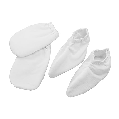 SOESFOUFU Cover Insulated Paraffin Bath Mitts Washable Treatment Mitts for Hand and Foot Therapy