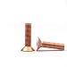 Produktbild Nationale Standard -T2 -Kupferschraube M3-M8 Red Copper Counterunk Head Sechseck Schraube Flacher Kopf Hexagon Sockel Schraube Schraube Schraube (Color : Copper 25mm, Size : M5 5pcs)