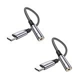 安心の日本企業 MSL FORCE Type-C (オス) to Aux 3.5mm (メス) ハイファイデジタルオーディオコンバーター DAC 4極 Thunderbolt 3 uc0124 2個セット