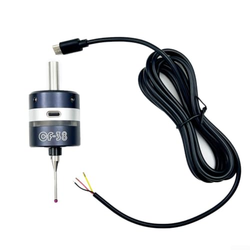 Localizador de bordes 3D CF-38 antimagnético con precisión de 0,005 mm para fresado y CNC 2