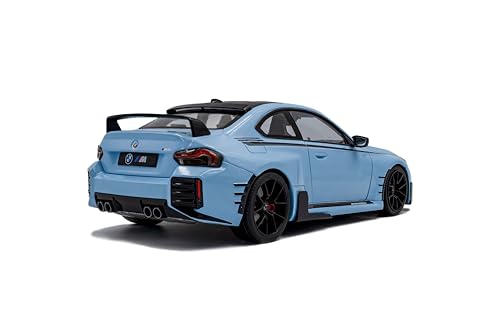 Solido 1:18 BMW M2 (G87) Diecast Azul Zandvoort miniatura 3