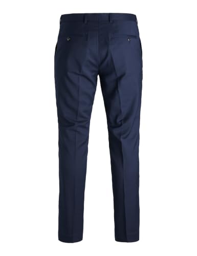 JACK & JONES Herren jprfranco Trouser nos Tuxedo Hose, Dark Navy, 50 EU – Ansicht 4