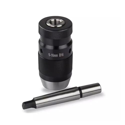 Mandrin de perçage MK2 MT2-B16 1-16mm auto-serrant en acier conique pour tour