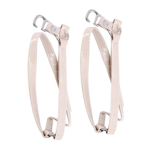 BESPORTBLE Shoe Straps for High Heels Anti-loose Anti-slip Iron Imitation Pu Diy Shoes Prevents Falling