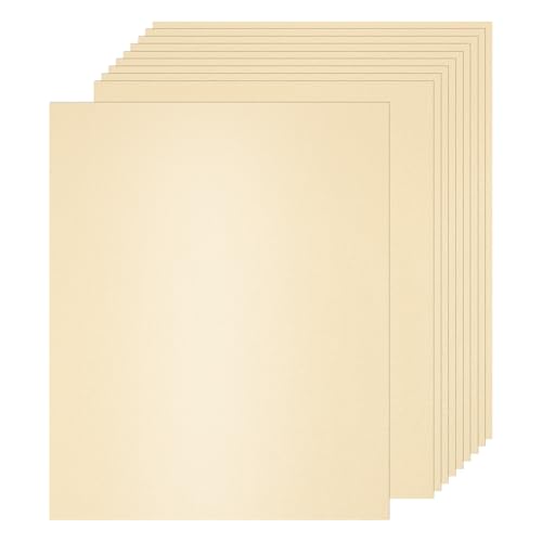 Papier cartonné scintillant beige clair effet métallique pour loisirs créatifs