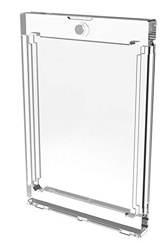 Iriisy 35PT TCG Funda para Cartas Magic Marcos de Tarjetas Soporte de Pantalla Magnético Acrílico Fundas de Tarjetas Transparentes Protectoras...