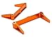 Integy RC Model C26151ORANGE Billet Machined Replacement Battery Brace for C26146 LCG Conversion Kit