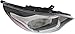 Garage-Pro Driver and Passenger Side Headlight for Kia Rio 2012-2017 Halogen With bulb(s) Sedan Replaces# 921021W100 921011W100