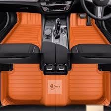 RAMALA 9D Car Mats Compatible with Hummer H3 2007 | 9D Foot Mats Premium Faux Leather II Luxury Mat II 7 Layer Protection | Custom Fitted Car Floor Mats | Tan