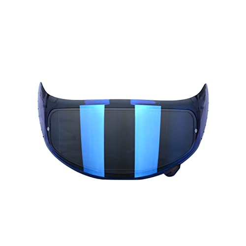 Beon Helmet Accessories Visors Replaceable Face Sheild for Full Face Motorcycle Helmet in Model B-503(Blue)