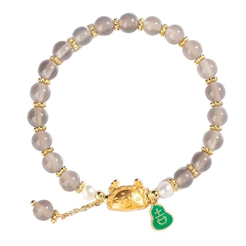 Bracelet Feng Shui cristal quartz talisman de richesse zodiaque 2024