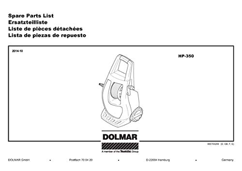 Preisvergleich Produktbild Dolmar 609640290-8614 Halterung, Original Ersatzteil HP-350
