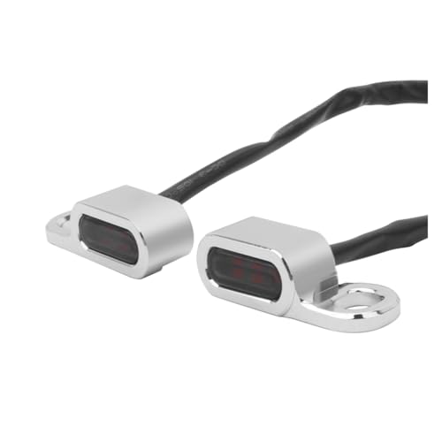 Indicateurs de moto LED clignotants avant pour Touring Electra Glide et Softail Slim