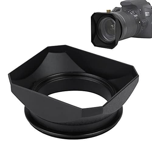 Tbest TBESTAUQWGHX1PO-02 40.5Mm Square Lens Hood,Square Lens Hood Shade Accessory For Mirrorless Cameras Digital Video Camera Lens Filter 58Mm Lens Hood cover