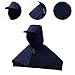 Amagogo Welding Cover Hood Welding Cap Multifunctional Comfortable with Neck Cover Washable Dustproof Welding Shawl Welding Hat, Cap Brim Opening