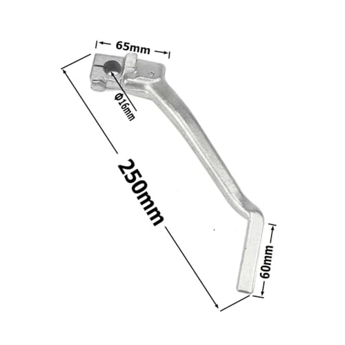 Levier de démarrage moto 16mm kick starter pour pit pro trail 140cc