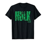 Marvel Hulk Text Green T-Shirt