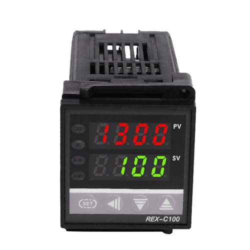 BAISULI Temperature PID Controller Digital PID Temperature Controllers Thermostat Universal Input Relay Output REX-C100