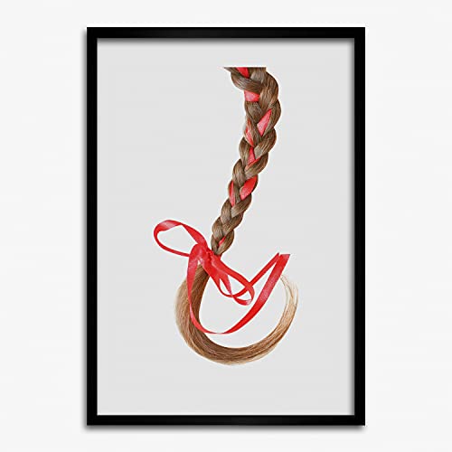 Cadre photo 50x70 cm Tulup en bois MDF style moderne galon