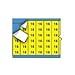 Brady WM-16-YL-PK, 111879 Solid Numbers Wire Marker Card, (10 Packs of 25 pcs)