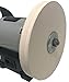 8 in Leather Honing Stropping Wheel Includes Premium White Buffing Compound Made in USA Super Strop Premium Wheel Strops fits 1/2