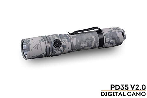 Fenix Pd35 V2.0 Edition V2 1000 Lumen Cree Xp-L Hi V3 Led Tactical Flashlight With Edisonbright Bbx3 Battery Carry Case (Digital Camo) #TOP1