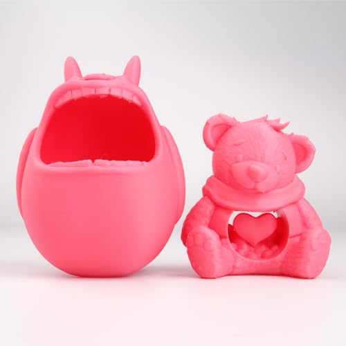 Image of eSUN PLA Basic Filament 1.75mm, 1KG Spool (2.2 LBS) High Speed Printing 3D Printer PLA Filament,Designed for Fast Printing, Pink