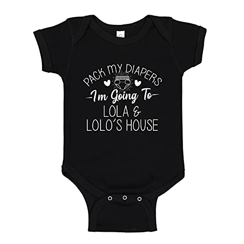 Image of I'm Going to Lola and Lolo's House Filipino Grandparents Baby Bodysuit One Piece or Toddler T-Shirt Gift