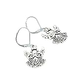 Angel Pewter Earrings