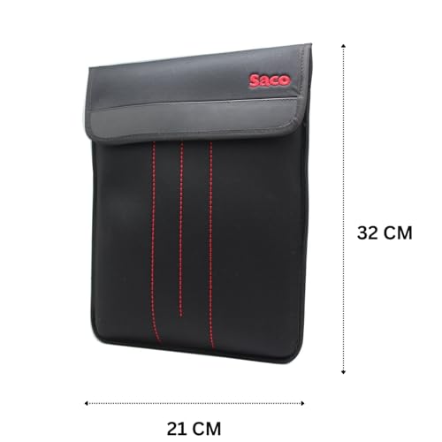 Image of Saco 10-12 Inch Puffy Tablet Sleeve Case Compatible for OnePlus Pad Go 11.35 inch /OnePlus Pad 2 12.1 inch /Galaxy Tab A9 Plus /S8 /S9 /Realme Pad /Honor Pad X9 /Xiaomi Mi pad 6 /Redmi Pad, Soft Foam Lining
