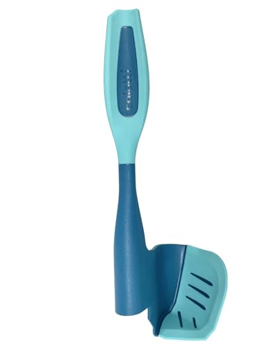 Calotti® Spatola Girevole Silicone +, per Bimby® TM7®, TM6®,TM5® e TM31®. Facile raccolta degli alimenti da miscelare grazie al fianco flessibile in silicone - Made in Germany