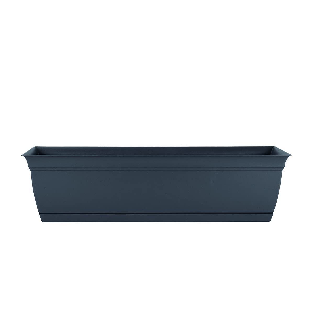 Photo 1 of *damaged* The HC Companies 30 Inch Eclipse Window Planter - Indoor Outdoor Rectangular Plant Pot 