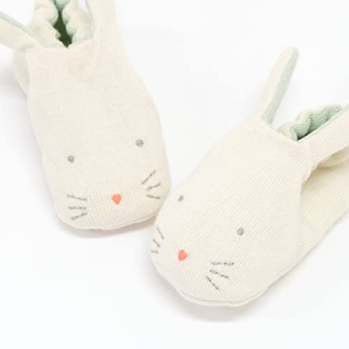 Meri Meri Mint Bunny Baby Booties (Pack of 1)2