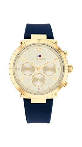 Tommy Hilfiger Gold Dial Round Shaped Casual Women Watch_TH1782491W (B0CW19QSDY) Amazon Price History, Amazon Price Tracker