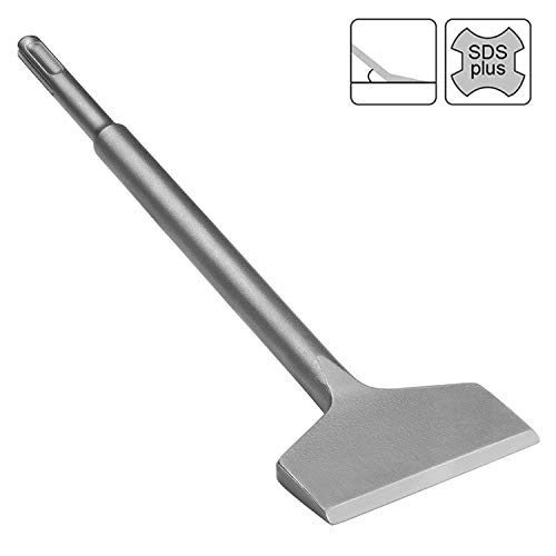 Firecore FS18310 SDS Plus 3-in Wide Cranked Angled Bent Tile Removal Chisel (3”X10”)