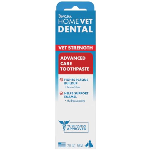 HomeVet Dog Toothpaste, Advanced Teeth Cleaning & Dental Care, Cat Safe
