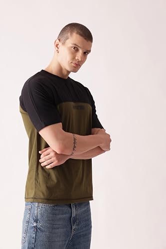Image of Trendy Men's Round Neck T-Shirt Pure Pre Combed Cotton Bio-Washed 3D Print (STM-003)