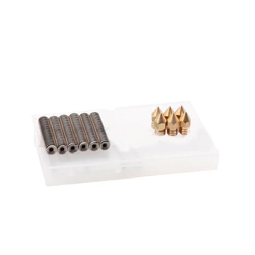 PartyKindom Printer Accessories Nozzle for Extruder and Cleaning Drill Bits for Printer Maintenance Random Color
