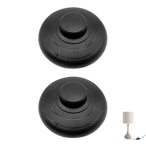 2 Piezas Interruptor de Pie Redondo 250V