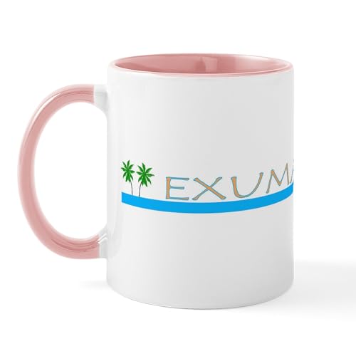 Mug cerámico CaféPress 11 oz blanco con interior rosa miniatura 1