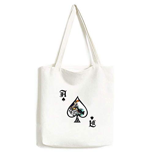 Sac lavable oiseau tropical à peinture à l'encre grand format résistant