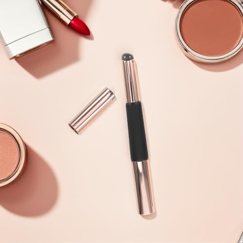 Pinceles de labios con doble punta de silicona Mipcase para aplicar corrector y brillo labial 7